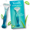 Gillette Venus Smooth Hair Removal Razor for Women with Aloe Vera
