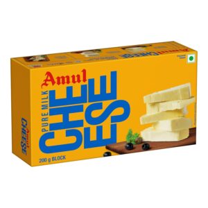 mehnoor supermarket Amul Cheese Block 200 gm-Milk Products