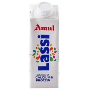 mehnoor supermarket Amul Lassi 250 ml (Tetra Pack)-Milk Products