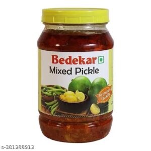 mehnoor supermarket Bedekar Mixed Pickle Premium Quality 1 kg-Pickles & Chutneys