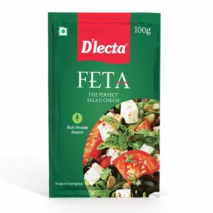 mehnoor supermarket D'lecta Natural Feta Salad Cheese 100 gms