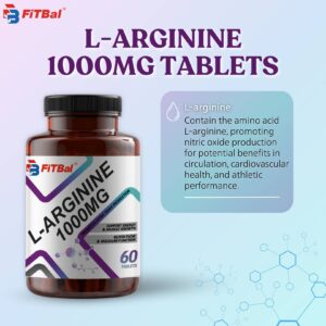 Mehnoor Supermarket Fitbal-L-Arginine-1000mg-60tab-4