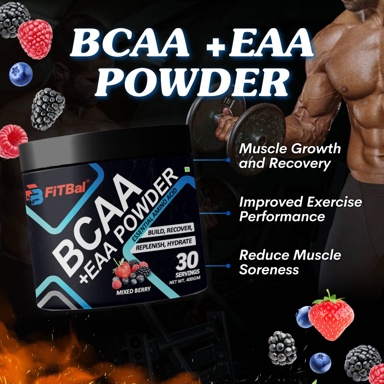 Mehnoor Supermarket FiTBal-BCAA-EAA-Powder-Mixed-Berry-Flavor-5 Mehnoor Supermarket FiTBal-BCAA-EAA-Powder-Mixed-Berry-Flavor-5