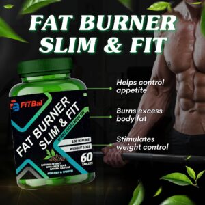 mehnoor supermarket FiTBal-Fat-Burner-Slim-Fit-–-Support-Weight-Loss-Supplement-with-Green-Tea-Burns-Excess-Body-Fat-–-60-Tablets-for-Men-Women-1