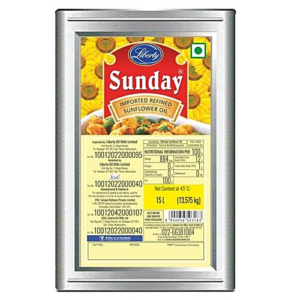 sunday refined sunflower oil13.57 kg Mehnoor Supermarket